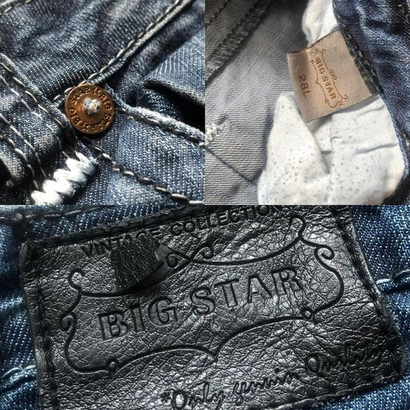 Vintage Big Star Manhattan Low Rise Jeans - Picture 5 of 5